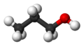 1-propanol karena gugus alkohol berada di atom C nomor 1