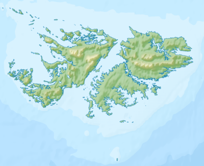 Location map United Kingdom Falkland Islands