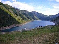 Lac de Grand Maison en 2010.