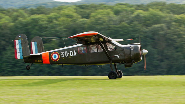 Max Holste MH-1521M Broussard (built in 1960).