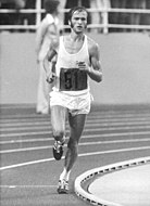 Waldemar Cierpinski bei seinem Marathonsieg in Montreal