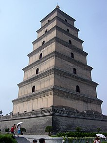 A Gran Pagode do Ganso Salvaxe (Xi'an)