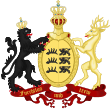 Description de l'image Coat of Arms of the Kingdom of Württemberg 1817-1921.svg.