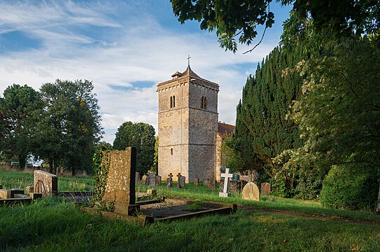 The Most Holy Trinity Church, Hinton-in-the-Hedges, 2023.