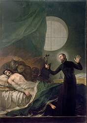 1788 St. Francis Borgia Helping a Dying Impenitent