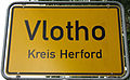 Vlotho in the district of Herford, Germany