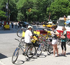 Renting, outside Artisans Gate, Central Park