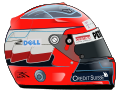 Kubica's Helmet BMW 2008