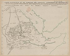 Carte d'Ethiopie et de l'Empire des Abyssins, autrement du Prestre Jan - faite sur les lieux par les RR. PP.Manoel d'Almeida, Affonso Mendez, Pero Pays & Jeronimo Lobo qui y ont demeurez long-temps - btv1b8493125n.jpg