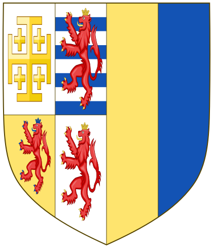 File:Coat of Arms of Catherine Cornaro.svg