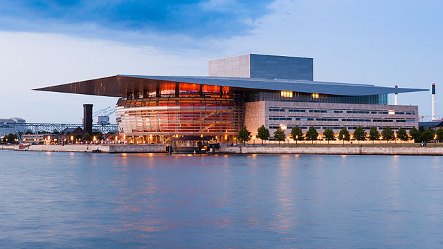 The Copenhagen Opera House.