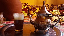 Moroccan tea pot