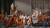 Vincenzo Camuccini, Assassination of Julius Caesar, 1805