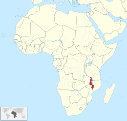 Map of Malawi