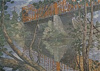 Julian Alden Weir: The Red Bridge, 1895