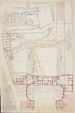 Plan des bâtiments