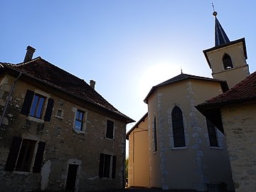 Presbytère et Chapelle de l'Assomption.