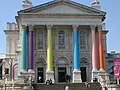 Tate Britain draped for the 2003 Tate Triennial exhibition