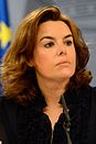 Soraya Sáenz de Santamaría, imitada per Agnès Busquets.