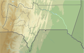 Laguna Grande ubicada en Departamento de Tarija