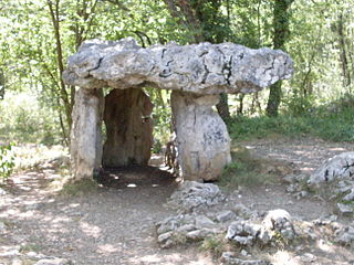 Dolmen Cap del Pouech au Mas-d'Azil (Ariège)