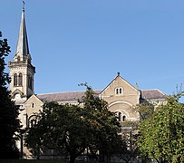 L'église Saint-Martin, côté sud.