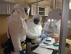 Army researcher fighting Ebola on front lines (14841171181).jpg