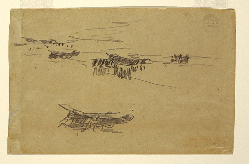 File:Drawing, Sketches of Dories on Carriages, 1881 (CH 18174639).jpg