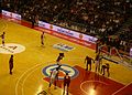 Match de playoff de Pro A entre l'Élan Chalon et Strasbourg en mai 2014