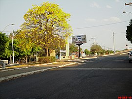 Entrada de Santa Ernestina, vindo de Taquaritinga