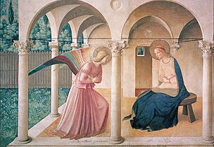 Fra Angelico, The Annunciation, San Marco's, Florence.