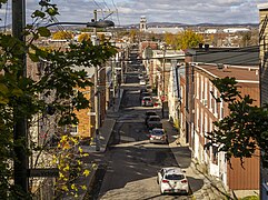 Vue depuis l'escalier Victoria