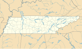 Gruetli-Laager, Tennessee na mapi Tenesija