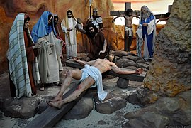 Scene 29: The crucifixion of Jesus