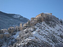 Skyline of Villalago