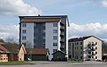 Apartment buildings in the center of Örkelljunga