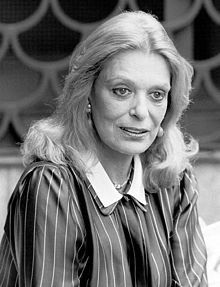 L'actriz, cantaire y politico griega Melina Mercouri, en una imachen de 1982.