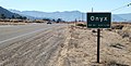 CalTrans guide sign along State Route 178.