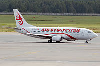 Air Kyrgyzstan, EX-37301, Boeing 737-382 (21354865102).jpg