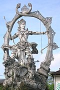 Arjuna statue in Bali