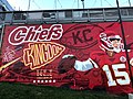 Image 46A mural honoring the Kansas City Chiefs on the wall of the Westport Alehouse in Kansas City, MO. (from Missouri)