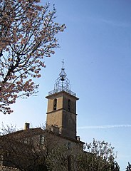 Clocher à campanile en fer forgé Château-Gombert.