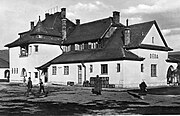 The Deda train station in 1942