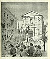 Inaugurazione del monumento ad Alessandro Manzoni il 22 maggio 1883, schizzo di Vespasiano Bignami