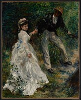 Pierre-Auguste Renoir, La Promenade, 1870