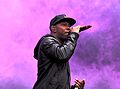 * Nomination Rap musician Dizzee Rascal at Rock am Ring 2013 -- Achim Raschka 18:09, 20 August 2013 (UTC) * Promotion Sharpness not at optimum, but acceptabel due to lighting situation. Good composition --Smial 20:56, 20 August 2013 (UTC)