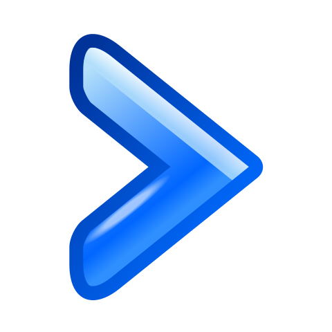 File:1rightarrow blue.svg