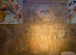 L'affresco seicentesco della parete Ovest