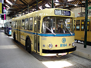 8164 Brossel A99 van Hool bus (1958)