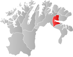 Nesseby kommun i Finnmark fylke.